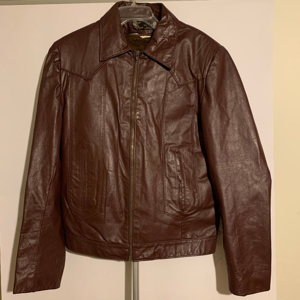 Vintage Jean Pierre Leather Jacket 40